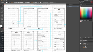 Oursky Sample Wireframe