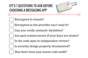 secure messaging app