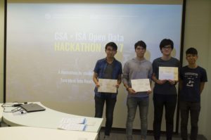 CSA x ISA Open Data Hackathon 2017